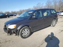Salvage cars for sale from Copart Ellwood City, PA: 2015 Dodge Grand Caravan SE