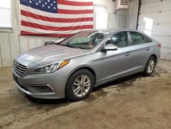 Salvage cars for sale from Copart Lyman, ME: 2016 Hyundai Sonata SE