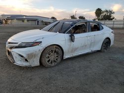 Toyota Camry SE salvage cars for sale: 2022 Toyota Camry SE