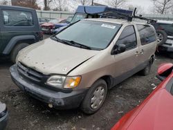 Salvage cars for sale at New Britain, CT auction: 2000 Toyota Sienna LE
