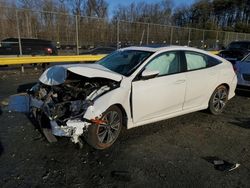 Salvage cars for sale from Copart Waldorf, MD: 2017 Honda Civic EX