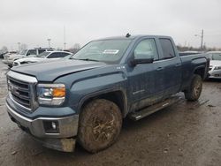 Salvage cars for sale from Copart Indianapolis, IN: 2014 GMC Sierra K1500 SLE