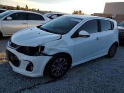 Chevrolet Sonic salvage cars for sale: 2017 Chevrolet Sonic LT