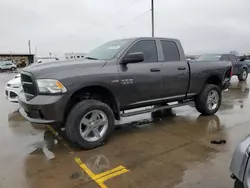 Salvage cars for sale from Copart Grand Prairie, TX: 2014 Dodge RAM 1500 ST