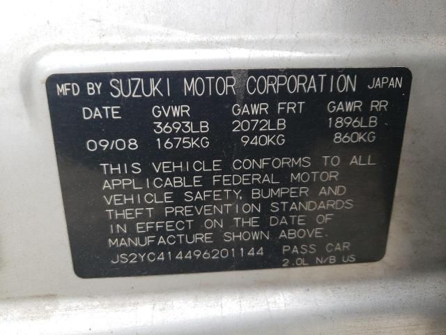 2009 Suzuki SX4 Sport