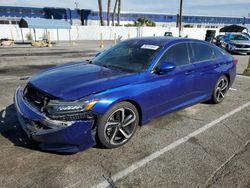 Honda Accord Sport salvage cars for sale: 2020 Honda Accord Sport