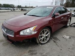 Salvage cars for sale from Copart Dunn, NC: 2010 Nissan Maxima S
