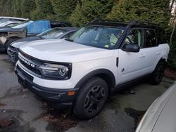 Salvage cars for sale from Copart Exeter, RI: 2022 Ford Bronco Sport Outer Banks