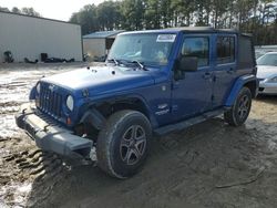 Salvage cars for sale from Copart Seaford, DE: 2009 Jeep Wrangler Unlimited Sahara