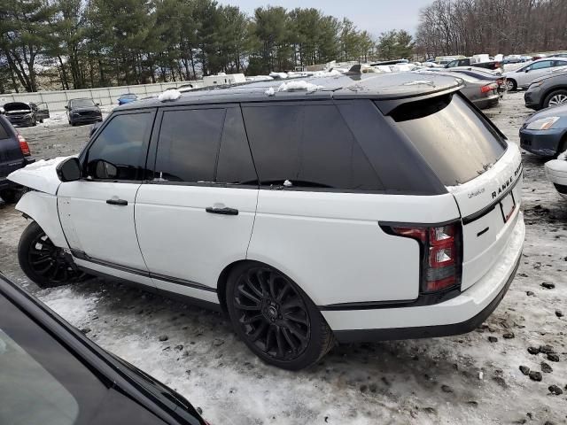 2016 Land Rover Range Rover Supercharged