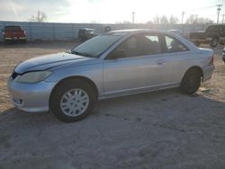 Salvage cars for sale from Copart Oklahoma City, OK: 2004 Honda Civic LX