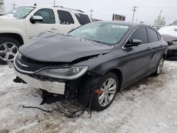 Salvage Cars with No Bids Yet For Sale at auction: 2016 Chrysler 200 Limited