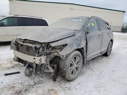 Salvage cars for sale at Rocky View County, AB auction: 2019 Infiniti QX60 Luxe