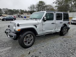 Salvage cars for sale at Fairburn, GA auction: 2023 Jeep Wrangler Sahara