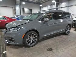 Chrysler Pacifica salvage cars for sale: 2021 Chrysler Pacifica Limited