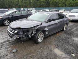 Salvage cars for sale from Copart Graham, WA: 2015 Honda Accord EXL