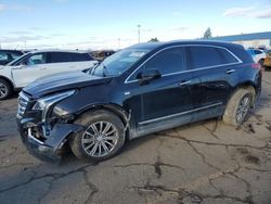 Salvage cars for sale at Woodhaven, MI auction: 2017 Cadillac XT5 Luxury