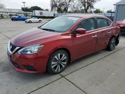 Salvage cars for sale at Sacramento, CA auction: 2019 Nissan Sentra S