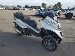 Salvage motorcycles for sale at San Martin, CA auction: 2016 Piaggio MP3 500 Sport ABS