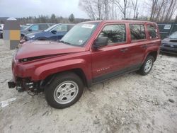 Salvage cars for sale at Candia, NH auction: 2016 Jeep Patriot Sport