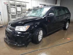 Dodge Journey SE salvage cars for sale: 2015 Dodge Journey SE