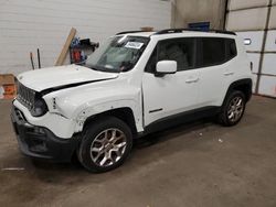 Jeep Renegade salvage cars for sale: 2017 Jeep Renegade Latitude