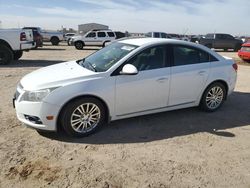 Salvage cars for sale from Copart Amarillo, TX: 2013 Chevrolet Cruze ECO