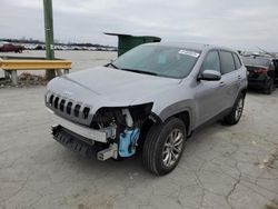 Salvage cars for sale at Lebanon, TN auction: 2021 Jeep Cherokee Latitude LUX