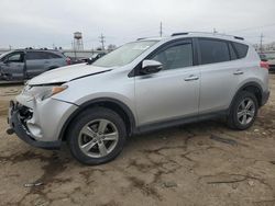 Vehiculos salvage en venta de Copart Chicago Heights, IL: 2015 Toyota Rav4 XLE