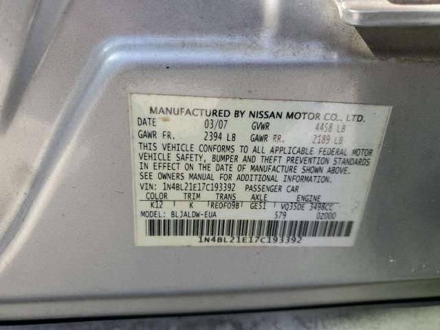 2007 Nissan Altima 3.5SE