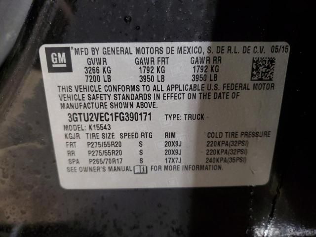 2015 GMC Sierra K1500 SLT