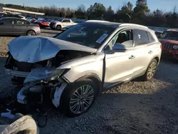 Lincoln salvage cars for sale: 2018 Lincoln MKX Reserve