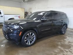 Copart select cars for sale at auction: 2021 Jeep Grand Cherokee L Overland