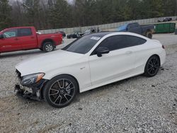 Salvage cars for sale at Gainesville, GA auction: 2017 Mercedes-Benz C 43 4matic AMG