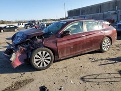 Salvage cars for sale at Fredericksburg, VA auction: 2013 Honda Accord EXL