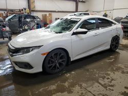 Honda salvage cars for sale: 2019 Honda Civic Sport