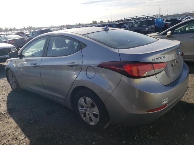 2016 Hyundai Elantra SE