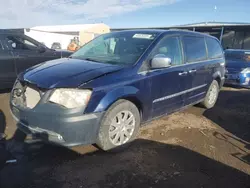 Salvage cars for sale at Brighton, CO auction: 2012 Chrysler Town & Country Touring L