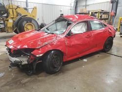 Salvage cars for sale at Casper, WY auction: 2019 Honda Civic LX