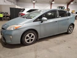 Salvage cars for sale at Center Rutland, VT auction: 2013 Toyota Prius