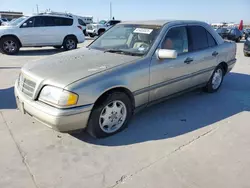 Salvage cars for sale at Grand Prairie, TX auction: 1996 Mercedes-Benz C 280