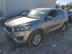 Salvage cars for sale from Copart Apopka, FL: 2017 KIA Sorento LX