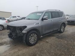 Salvage cars for sale at Temple, TX auction: 2017 Nissan Armada SV