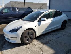 Salvage cars for sale at Sun Valley, CA auction: 2021 Tesla Model 3