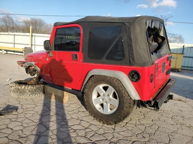 2006 Jeep Wrangler / TJ SE