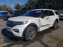 Salvage cars for sale at Eight Mile, AL auction: 2021 Ford Explorer XLT