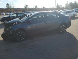 Salvage cars for sale at auction: 2017 Toyota Corolla L