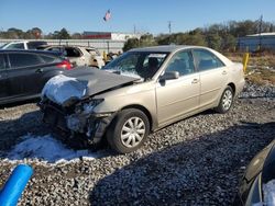 Salvage cars for sale at Montgomery, AL auction: 2005 Toyota Camry LE