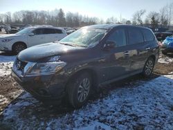 Nissan salvage cars for sale: 2015 Nissan Pathfinder S