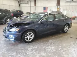 Salvage cars for sale at Franklin, WI auction: 2016 Chevrolet Malibu LS